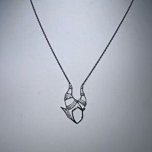 Disney Rebecca Hook Necklace - Maleficent